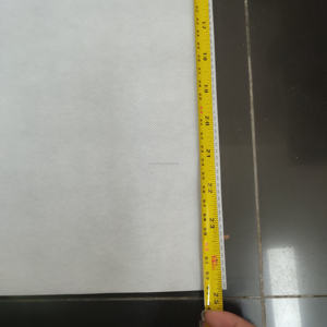 Белая нетканая сумка-тоут на заказ с завязками и фольгированным тиснением 52x63 см, оптовая продажа - Product Image 5