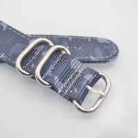 Bracelet de montre personnalisé en tissu de nylon à affichage individuel, bracelet de montre intelligent