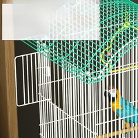 Grande cage à oiseaux pour usage domestique, cage écologique de luxe avec plateau en plastique, durable et robuste pour les ménagères, les calops et les perroquets
