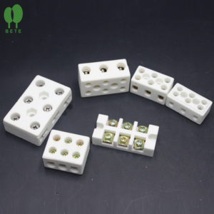 Cách điện 5A 10A 15A 30A 45A 60A 100A 3 cách steatite gốm khối thiết bị đầu cuối 3P sứ nối - Product Image 1