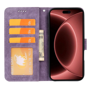 Custodia Protettiva in Pelle di Alta Qualità per iPhone 17 Pro Max, 17e, 16e, iPhone 18 con Porta Carte e Funzione Portafoglio - Product Image 2