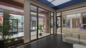 หน้าต่างและประตูบานเปิดแบบกระจกสองชั้น รุ่น Deioux Hurricane Impact พร้อมกรอบอลูมิเนียม - Product Image 3