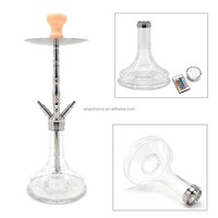 Réalisation OEM ODM Dernier Style le Plus Populaire Chicha Russe en Acier Inoxydable Narguilé Haut de Gamme Européen HOOKAH