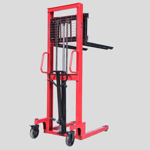 工場直販価格 2トン 手動フォークリフト 油圧式手動パレットハンドリフトスタッカー - Product Image 4