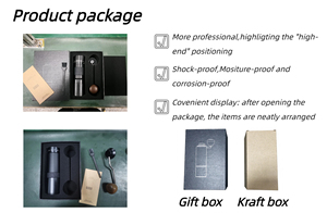 เครื่องบดกาแฟสแตนเลส 420 แบบกรวย - เครื่องบดกาแฟแบบ<span class=keywords><strong>มือ</strong></span><span class=keywords><strong>หมุน</strong></span>แบบพกพา เครื่องบดกาแฟเอสเปรสโซสำหรับการตั้งแคมป์เดินป่า - Product Image 6