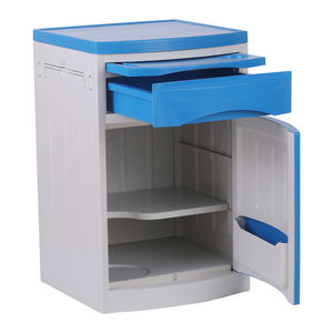 خزانة جانبية طبية متحركة اقتصادية للمستشفيات مصنوعة من البلاستيك ABS مع أدراج للتخزين في أجنحة المستشفى - Product Image 3