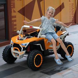 Yüksek Kaliteli Arazi Tipi 12V Çocuk Elektrikli Binilebilir Araba 2 Kişilik Uzaktan Kumandalı Büyük Akülü Oyuncak Araba Erkek Çocuklar Kız Çocuklar İçin - Product Image 6