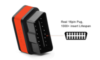 Lector de Códigos OBD 2 Clásico Vgate Icar 2 Icar2 WiFi ELM327, Escáner de Automóviles OBD2, Herramienta de Diagnóstico Automotriz para IOS y Android