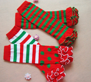 Date bébé jambières garçon filles <span class=keywords><strong>Legging</strong></span> collants coton mignon arc-en-ciel chaussettes infantile enfant en bas âge à volants jambières bébé filles - Product Image 6