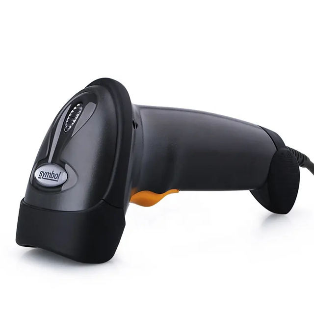 Zebra Symbol LS2208 Wired 2D Image Scanning Gun Handheld Barcode Scanner Reader QR Code Scanner for POS