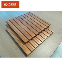Harga Pabrik Panel Dinding Veneer Kayu MDF Modern 3D Kedap Suara Anti Air dengan Warna Kustom untuk Kamar Tidur Rumah Sakit