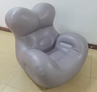 La Mamma, silla inflable moderna, sofá de aire para interiores y exteriores, sofá inflable plegable para dormitorio, Patio, bomba de aire para acampar