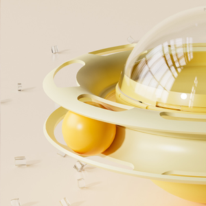 Nuovo Giocattolo Interattivo per Gatti con Dispenser di Snack, Piattaforma Girevole per l'Intrattenimento e il Divertimento dei Felini - Product Image 5