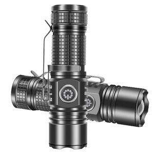 Lampe de poche Led blanche, 400mAh, Rechargeable, Type C, Mini torche, projecteur, utilisation en extérieur - Product Image 2