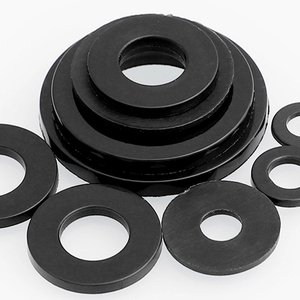 <b>Nylon</b> Insulation 10pcs/Bag Ultra-Thin Flat Various Sizes M2 M3 M5 M6 Black <b>Spacer</b> Black <b>Nylon</b> Various - Product Image 3