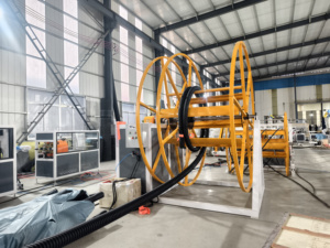 Línea <span class=keywords><strong>de</strong></span> Producción <span class=keywords><strong>de</strong></span> Tubos <span class=keywords><strong>de</strong></span> Revestimiento para Cable <span class=keywords><strong>de</strong></span> Fibra Óptica <span class=keywords><strong>de</strong></span> Plástico PE, Extrusora <span class=keywords><strong>de</strong></span> un Solo Tornillo <span class=keywords><strong>de</strong></span> Alta Productividad, Motor PLC, Caja <span class=keywords><strong>de</strong></span> Cambios - Product Image 6