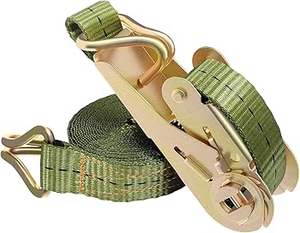 Correas de Amarre <span class=keywords><strong>FRIMA</strong></span> de Alta Resistencia de 2 Pulgadas con Manijas Acolchadas, Ganchos Dobles en J, Lazos Suaves, Poliéster, Resistencia al Desgarro de 5000 kg, EN12195-2 GS - Product Image 5