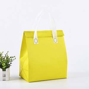 Sacs de courses personnalisés en tissu non tissé avec poignées, capacité 15L/20L/30L, isolation thermique et motif lettres - Product Image 1