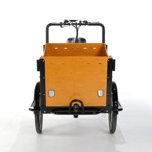 Vélo <span class=keywords><strong>cargo</strong></span> électrique <span class=keywords><strong>pour</strong></span> le transport de chiens, tricycle familial <span class=keywords><strong>pour</strong></span> adultes, Bakfiets - Product Image 2