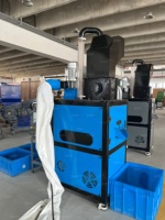 Granulateur de câbles en cuivre domestique 30-50 kg/h, monophasé 220 V, pour recyclage de fil métallique, idéal pour garage et petites entreprises