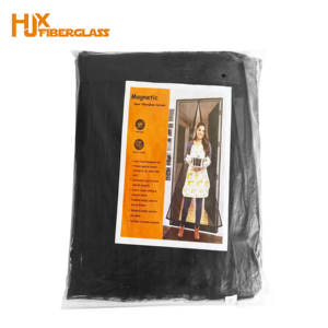 Malla <span class=keywords><strong>Mosquitera</strong></span> Magnética para Puerta, 2 Piezas, Cortina de Malla para Verano, Antimosquitos, de Poliéster <span class=keywords><strong>con</strong></span> Imán - Product Image 6