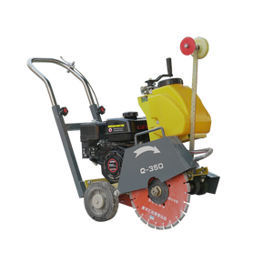 Mini moteur diesel domestique de coupeur de route d'asphalte et de béton de 350mm avec engrenage de moteur de pompe-petite découpeuse de route puissante - Product Image 6