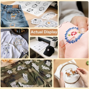 Máy in phun có thể in tan trong nước chuyển giấy cho Thêu tái chế DIY Stitch hướng dẫn nhãn cho quần áo và giày dép - Product Image 2