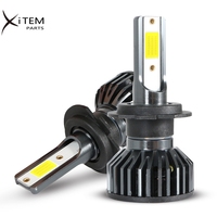 Vente Flash : Phares LED Super Lumineux pour Voiture, Puce COB F2, Ampoules LED H7 9005 9006 Canbus, Lampes LED H1 H3 H11 H4 H13 9007 pour Voiture