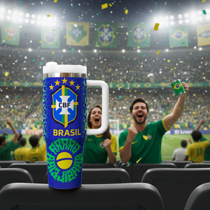 Gobelet isotherme en acier inoxydable de 40 oz, seau à glace, pour les supporters de football des États-Unis, du Mexique et du Canada, avec logo personnalisé, approuvé pour les stades - Product Image 2