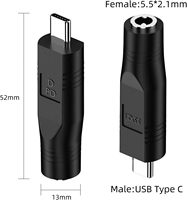 Cable Adaptador de Corriente USB-C a CC de Fábrica Shenzhen, Compatible con Starlink Mini Kit PD 20V/100W + Fuente de Alimentación Tipo-C PD