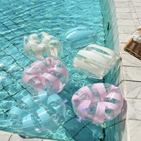 Ximu Meilleures ventes Brassards de natation gonflables en PVC à rayures pour enfants
