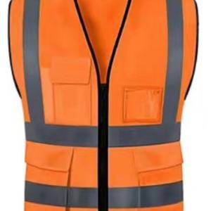 Chaleco de Seguridad Reflectante de Alta Visibilidad ANSI Clase 2, Impermeable, Ligero, de Poliéster, con Múltiples Bolsillos, Ropa de Trabajo, Logotipo Personalizado - Product Image 5