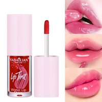 Tinte Labial de 6 Colores, Mini Lápiz Labial Líquido, Brillo Labial Coreano, Hidratante, Tinte Natural Multiusos para Labios y Mejillas