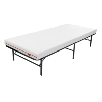 Cadre de lit tubulaire métallique moderne réglable, en acier, format King Size, gain de place, pour lits doubles et queen, mobilier de chambre à coucher et de maison, lits métalliques
