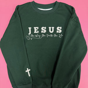 Strong Storm Sweat à capuche en flanelle inspirant Style chrétien Crewneck Cadeau basé sur la foi pour les amis - Product Image 2