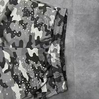Pantalon streetwear personnalisé 100% coton, hiver, imprimé camouflage, strass, design troué, style hip-hop pour hommes