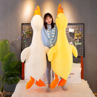 Coussin en peluche Canard Amusant Tendance en Gros, Super Doux, Anti-Stress, Coton PP, Cadeau d'Anniversaire