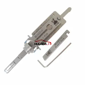 ¡Lishi HU162T(10) 2 en 1 de la cerradura y decodificador genuino! Utilizado para Audi