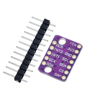 GY-BMI160 6DOF โมดูลเซ็นเซอร์วัดความเร่งไจโรสโคป 17.9 มม. x 13 มม. IIC SPI สำหรับตัวควบคุมการบิน - Product Image 3