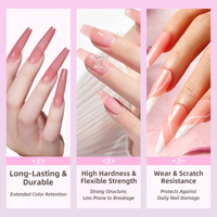 Vente en gros usine OEM/ODM Marque privée Polygel UV de construction pour ongles, pour usage professionnel en salon