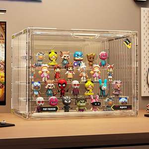 <span class=keywords><strong>Vitrine</strong></span> transparente pour figurines, boîte de rangement en acrylique, <span class=keywords><strong>vitrine</strong></span> anti-poussière pour objets de collection, figurine <span class=keywords><strong>d</strong></span>'action - Product Image 4