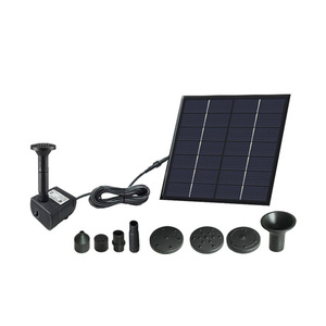 Solar Water Pump 7V 1.4W Mini Fountain With Solar Panel And Accessories For Garden Pond Use - Product Image 2