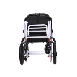 Silla <span class=keywords><strong>de</strong></span> <span class=keywords><strong>Ruedas</strong></span> Plegable Ligera <span class=keywords><strong>de</strong></span> Acero al Carbono, Ayuda <span class=keywords><strong>de</strong></span> Movilidad Ajustable <span class=keywords><strong>para</strong></span> Adultos Mayores y Discapacitados, Uso Doméstico y Hospitalario - Product Image 5