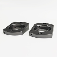 High-gloss Polish Cnc Machining Precision Metal Parts Black Anodized Aluminum Customized Bending Forming Comprehensive Testing