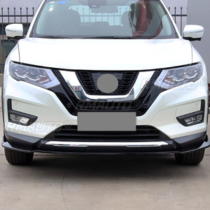 Para Nissan X-Trail 2017 2018 2019 2020 2021: Kit de carrocería con labio divisor de parachoques delantero, faldón lateral y protector deflector - Product Image 5
