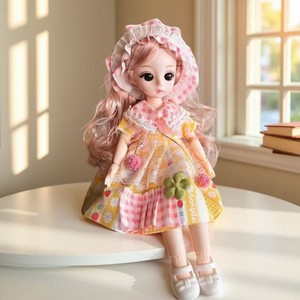 Muñeca de Vinilo de 30 cm para Vestir con Uniforme JK de Alta Calidad, Regalo de Cumpleaños Unisex para 0-24 Meses, Origen Guangdong - Product Image 3