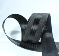 Sangle en sergé tissé en polyester/nylon durable de 2,5 cm avec logo imprimé et couleur unie pour la fixation de sacs à dos – Vente en gros