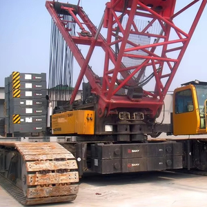 מנוף זחלילי הידראולי 600 טון SCC6000A עם מנוע, תיבת הילוכים ומשאבה - מבוקש מאוד - Product Image 1