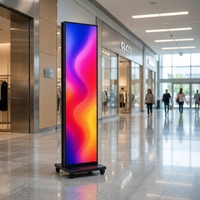 Display LED Pieghevole 640x1920 P2 con Controllo WiFi e Ruote