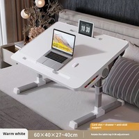 Support multifonctionnel pliable pour ordinateur portable Angle réglable Bureau d'étude Surface en cuir Support de livre fabriqué en plastique